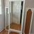 Mirror Free Stand Cheval White Wood Quality Heavy plus 2 Add. Panels 1 thumbnail