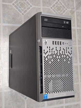 HP ProLiant ML310e Gen8 v2 Server - 32TB SAS Storage, Xeon