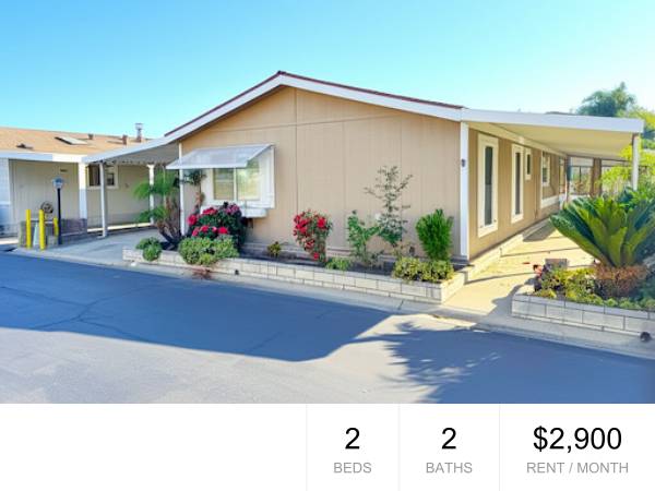 $2,900 / 2br - 1440ft2 - Hogar encantador en comunidad de 55+ – 909 Richland Rd, Espacio 89 (San Marcos)63657292324995120