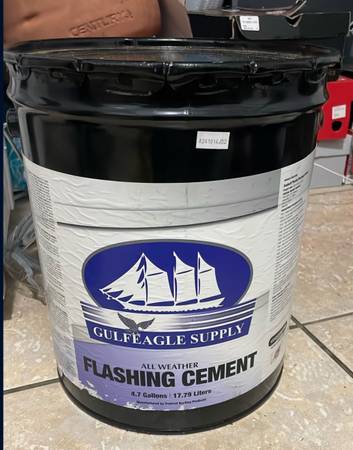Flashing cement 1