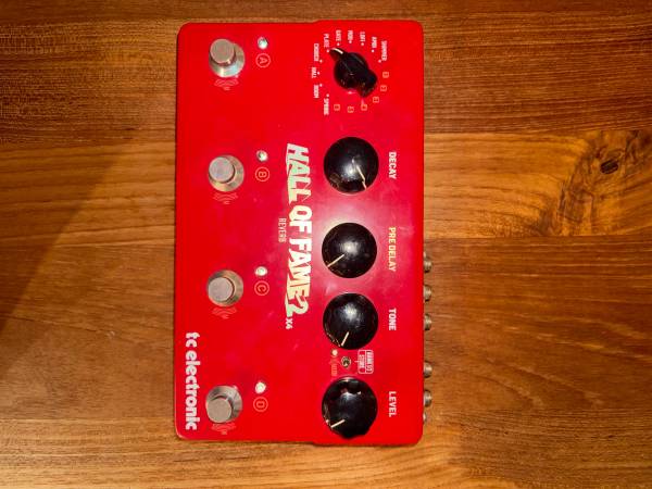 TC Electronic Hall of Fame / HOF 2x4 Reverb Pedal 1