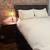 Cream-colored queen-sized duvet cover & pillow shams - bee embroidered 4 thumbnail
