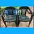 Stackable outdoor patio deck chairs. Stacking outdoor chairs 5 beige, 2 green. $ 2 thumbnail