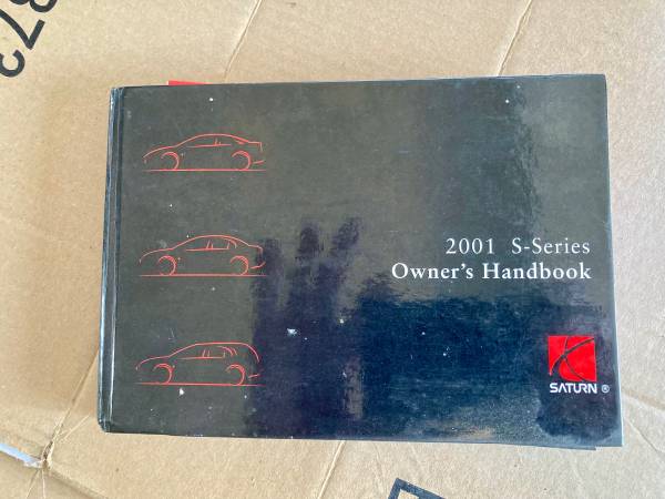 2001 Saturn S-series Owners Manual 1