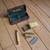 1953 GILLETTE DOUBLE EDGE TECH SAFETY RAZOR & Razor Blade Case 12 thumbnail