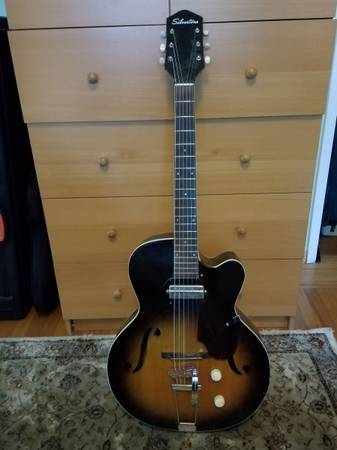 Vintage 1955 Silvertone H-61 Archtop - Nice - $850 (sunnyvale)63471366849283120
