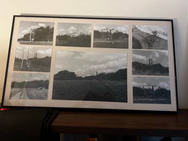 Framed multi-photo film devopled prints 1