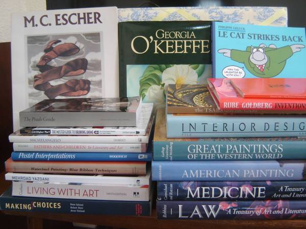 *HUGE DISCOUNT of 60 to 75% on 20+ ART BOOKS *only $10 EACH* AS NEW 1