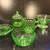Vintage Uranium Depression Green Glass collection Bowls Pitchers Plate 3 thumbnail