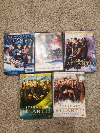 Dvds- Stargate Atlantis Complete Series 1