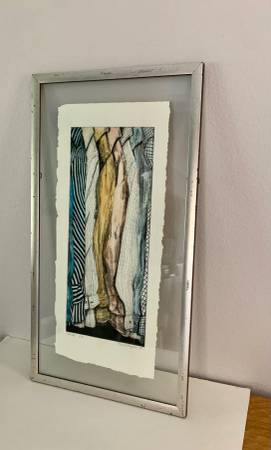 Framed art lithograph pop art shirt collection 1