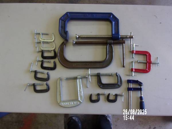 Assorted C Clamps 1