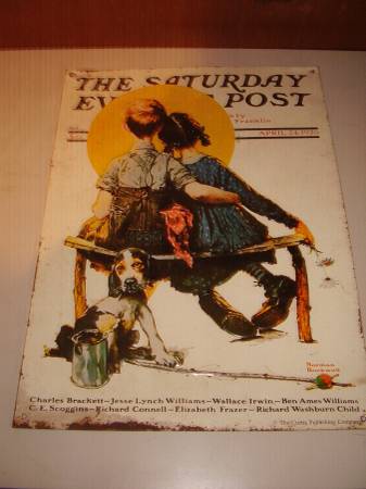 Norman Rockwell Sign 1