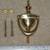 New Polish Brass Door Knocker Set with 2 Screws 4 thumbnail