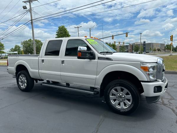 ** 2016 FORD F250 SUPER DUTY PLATINUM CREW CAB 75,000 MILES 4X4 ** - $37,500 (WALSH TRUCK AND AUTO)63472176392833122
