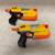 NERF Yellow Orange NSTRIKE SWITCH SHOT EX-3 U HAND CONTROLLER GUN 1 thumbnail