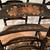Set of 8 Hitchcock Ladder Back Harvest Rush Bottom Side Chairs 7 thumbnail