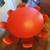 ROBUST RED FORMICA TABLETOP WITH VASE BASE PAIRED WITH OUTRAGEOUS ORAN 9 thumbnail