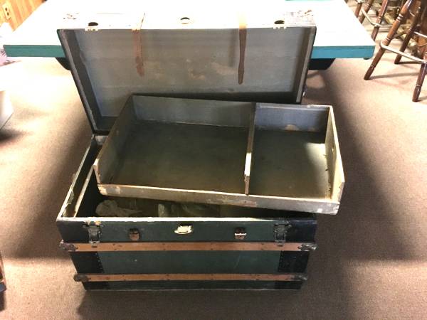 Antique steamer trunks 1