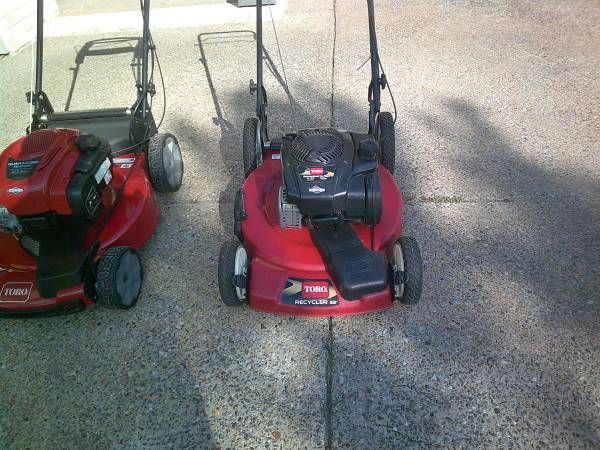 Self propelled mowers 1