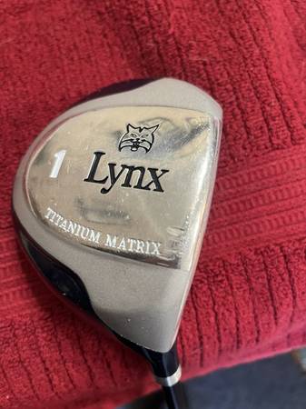JUNIOR RH LYNX GRAPHITE #1 GOLF DRIVER 1