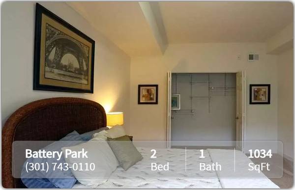 $1,499 / 2br - 1034ft2 - Luxurious 2 bed / 1 bath available with convenient washer & dryer (Bethesda)63896393211650120