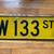 VINTAGE AUTHENTIC NEW YORK CITY STREET SIGN-133RD STREET 2 thumbnail
