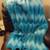 NEW HANDMADE crochet ripple Afghan blanket VARIEGATED "TEAL BLUE"   I 1 thumbnail