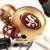 Vintage 1980s (4) Riddell 49ers helmets with Logitech speaker system 9 thumbnail