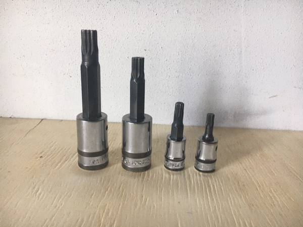 Snap On Metric Triple Square Bit Socket Drivers 1