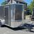 2025 Arising 6x12 Tandem Axle V Nose Enclosed Cargo Trailer CHARCOAL7k 1 thumbnail