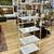 5 Tier White Metal Display Shelf/Bookcase 2 thumbnail