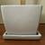 Cool white square ceramic planter 1 thumbnail