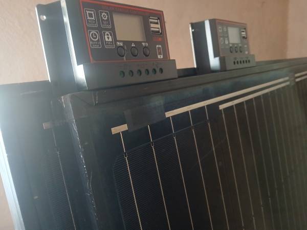 290 watt solar panel and 30 amp controller 1
