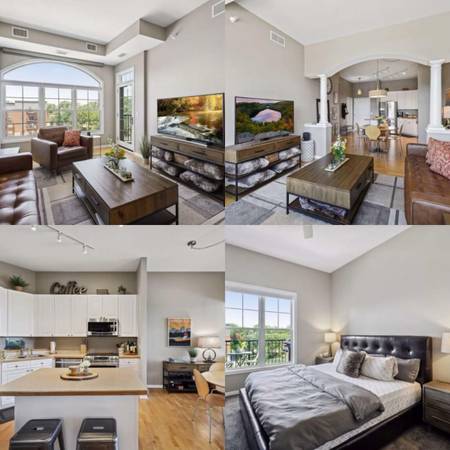 Top floor one bedroom unit. 1