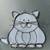 Black and White Cat Stained Glass Sun Catchers 8 thumbnail