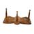 Vintage Carved Wooden Butterfly Wall Mounted Peg Rack 8 thumbnail