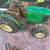 Toy Green metal tractor with rubber tires 3 thumbnail