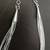 "Liquid silver" 20" necklace. 10 strand 2 thumbnail
