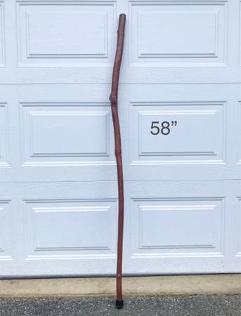 58” Tall Custom Hiking Stick 1