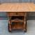 Vintage Drop Leaf Tea/Bar Cart with Drawer Like New Condition 4 thumbnail