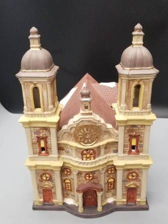 Holiday Time 2005 Victorian Spanish Church Tartarian Old World 1