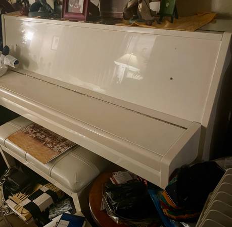 Piano and Stool  ~ Pay by Zelle 1