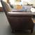Brown Leather Armchairs (Pair) 5 thumbnail