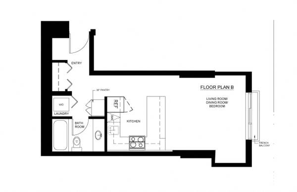 Studio 1/ba, Bike Storage, Fitness Facility 4