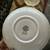 Vintage plates gold trim mugs rose pink white 🌹 4 thumbnail