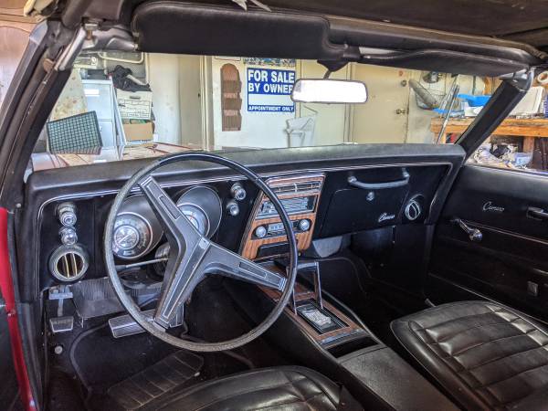68 CAMERO RALLY SPORT CONV - $60,000 (santee)63440391870081121