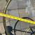 Vintage Milo Baughman style glass & brass swivel table B85 3 thumbnail