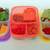 5-Pack Food Container Bento Lunch Box with 3 Compartments, Durable & R 3 thumbnail