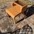 (3) Lou Hodges style bentwood oak side / end tables Stratford Co. A121 17 thumbnail